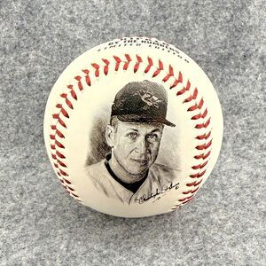 VINTAGE Cal Ripken Limited Edition Photo Ball By Numbers Baseball Collectible
